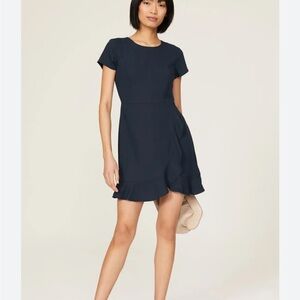 CLUB MONACO Larna Dress Navy Blue